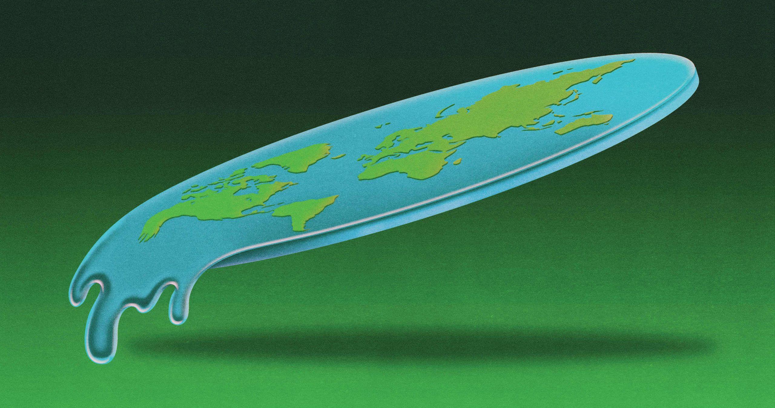 Looking for Life on a Flat Earth