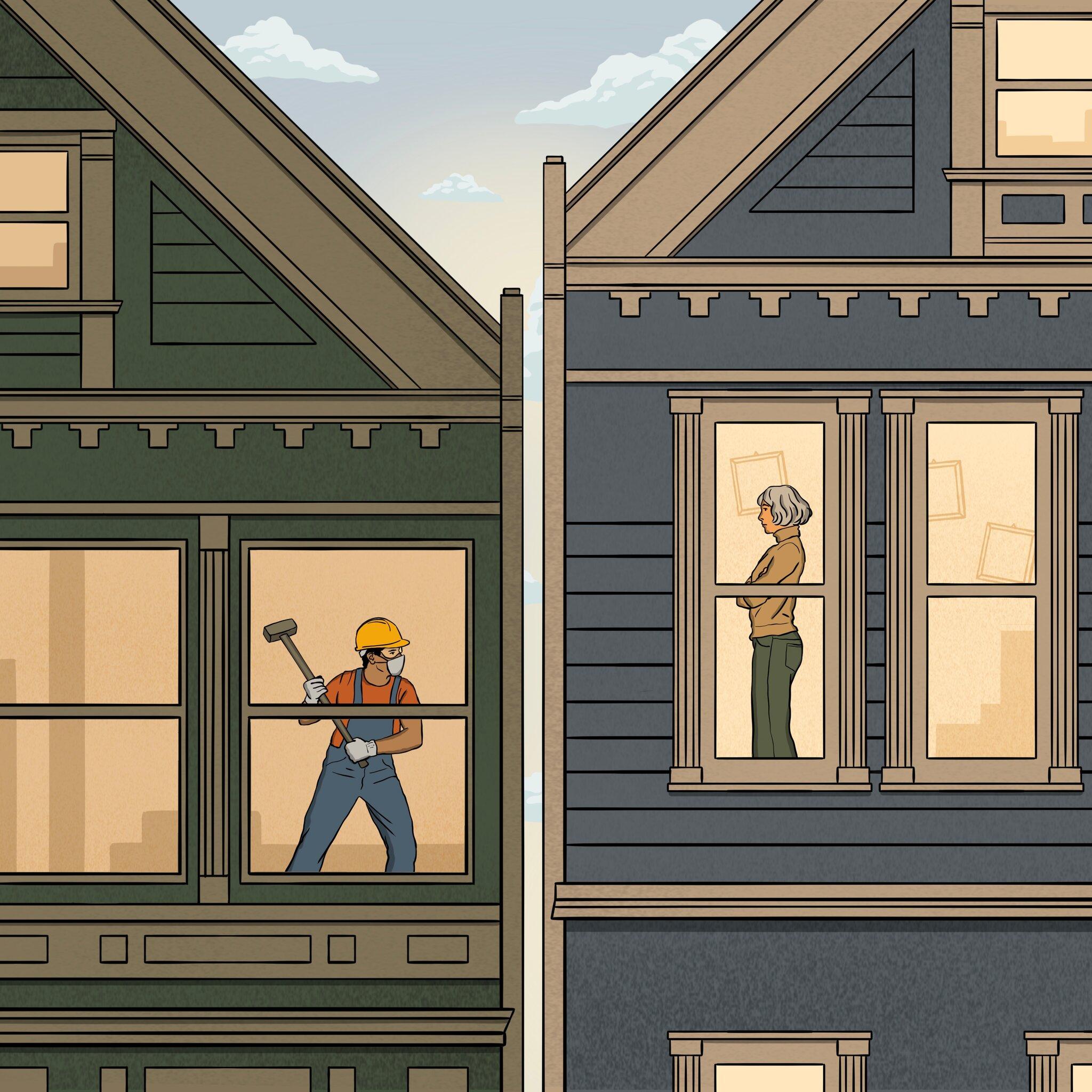 When the Neighbor’s Renovation Gets Too Close for Comfort